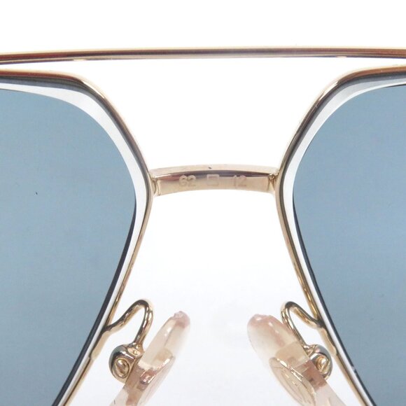 Cartier Ct0111 S 2 C Two Bridge Sunglasses Gold Blue main image 6